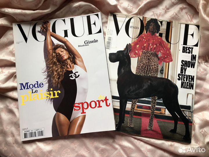 Два журнала vogue 2019гг