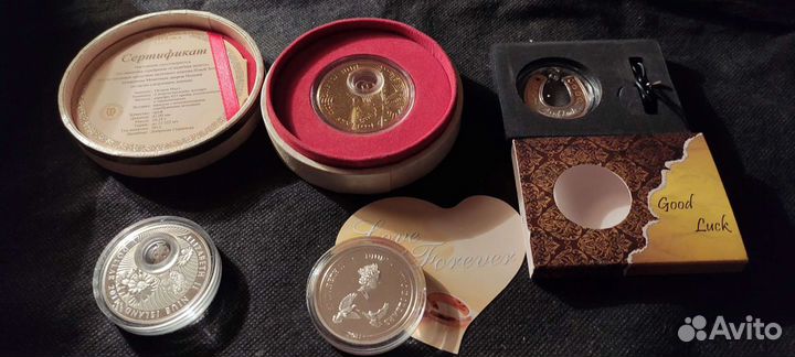 Серебро Торжество/Швейцария в ассорт/голограмма