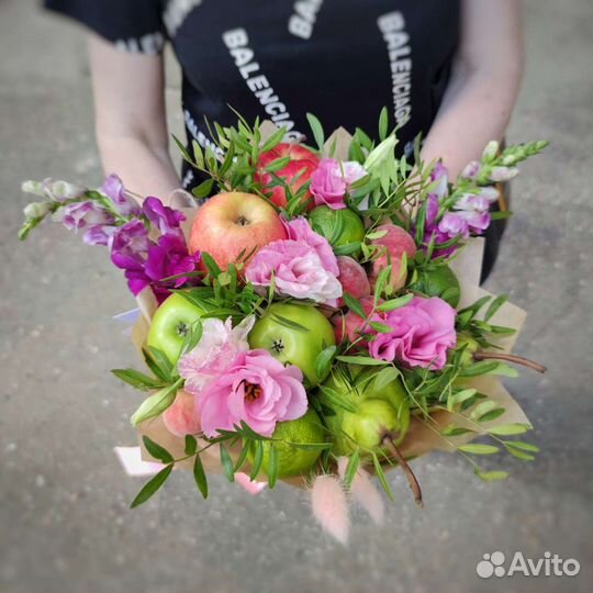 Букеты из фруктов и овощей