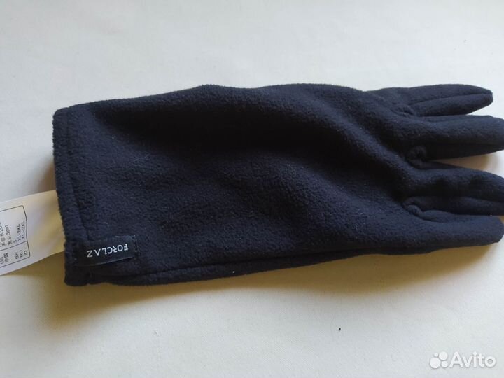 Перчатки низ декатлон trek 100 флис