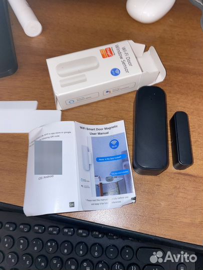 Датчик открытия дверей и окон, wi-fi версия