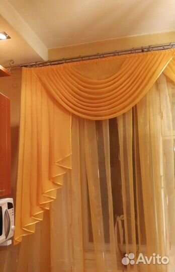 Комплект штор для кухни
