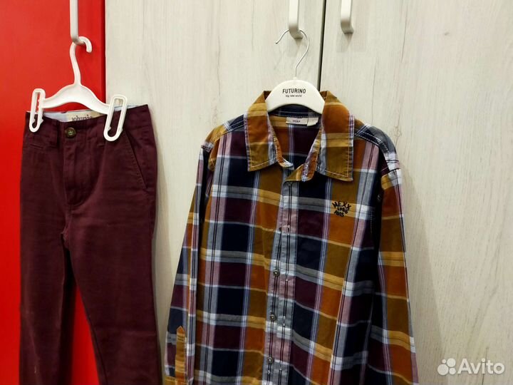 Рубашки, жилетки, брюки