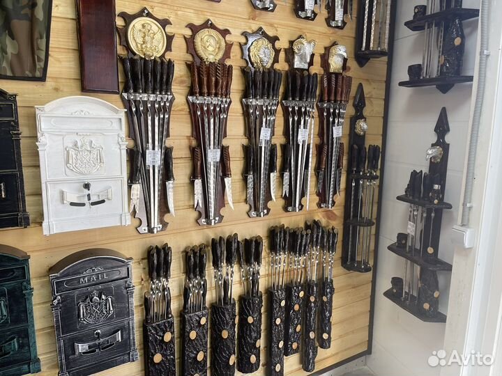 Набор шампуров в чехле