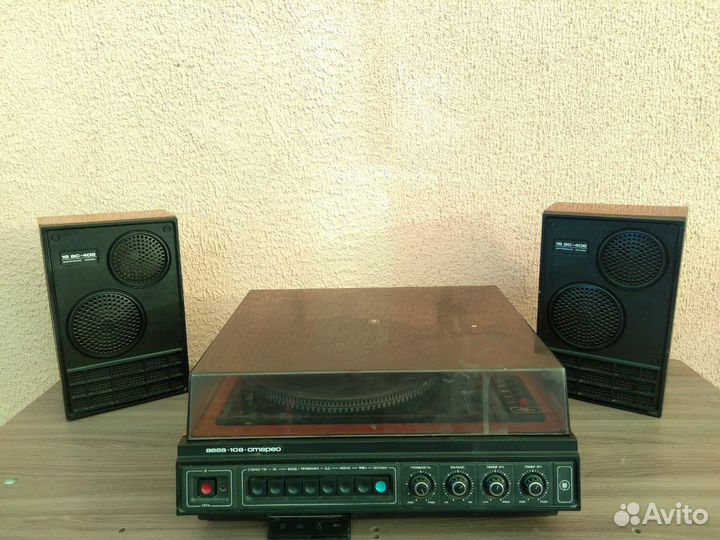 Проигрыватель вега 108 стерео