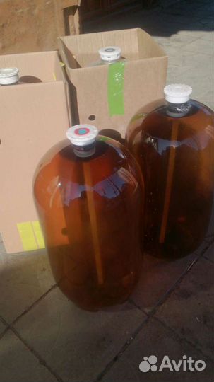 Бутыли пластиковые 30литров