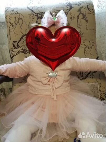 Платье для девочки 74