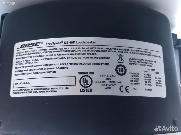 Динамик Bose DS 40F Loudspeaker