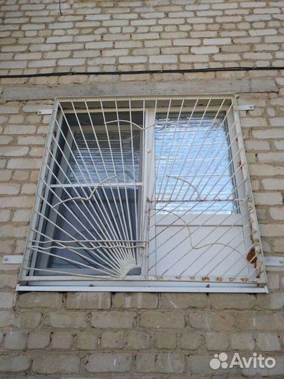 Установка бюджетных. Решетки на окна бу