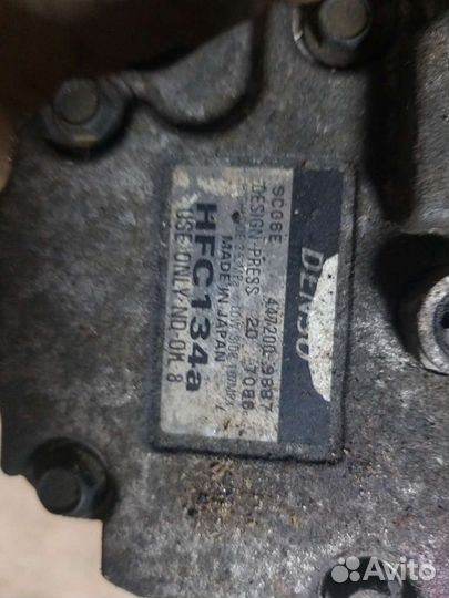 Компрессор кондиционера дайхатсу териус