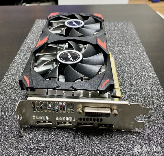 Видеокарта JieShuo Radeon RX580 2048SP 8Gb