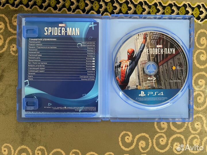 Игра на ps4 человек паук