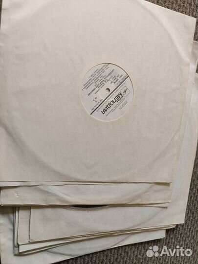 Виниловые пластинки СССР