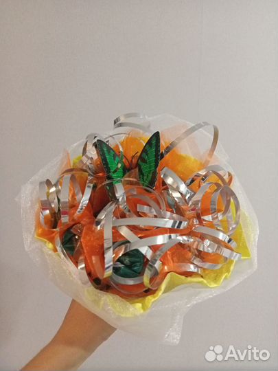 Сладкие букеты из конфет