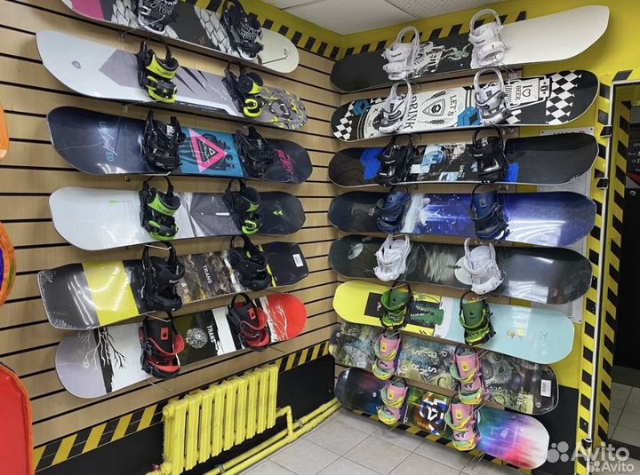 Прокат сноубордов и ботинок
