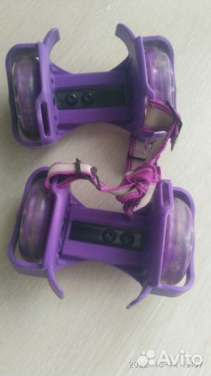 Ролики, накладки, коньки