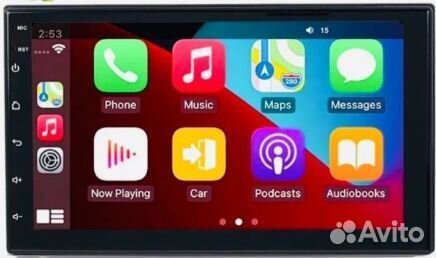 Автомагнитола на андроид, 2DIN, навигация, вайфай
