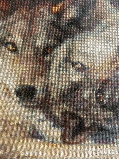 Вышитая крестиком картина 