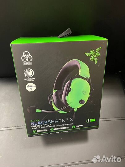 Наушники Razer blackshark v2x