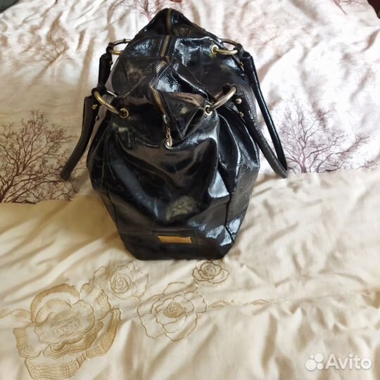 Сумка женская натуральная кожа черная