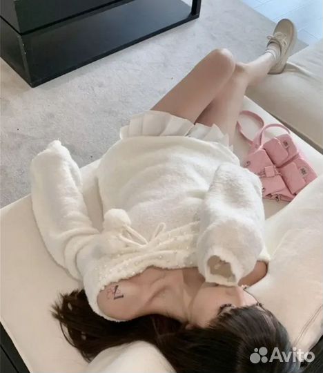 Милый свитер лолита винтаж jirai kei cutecore y2k