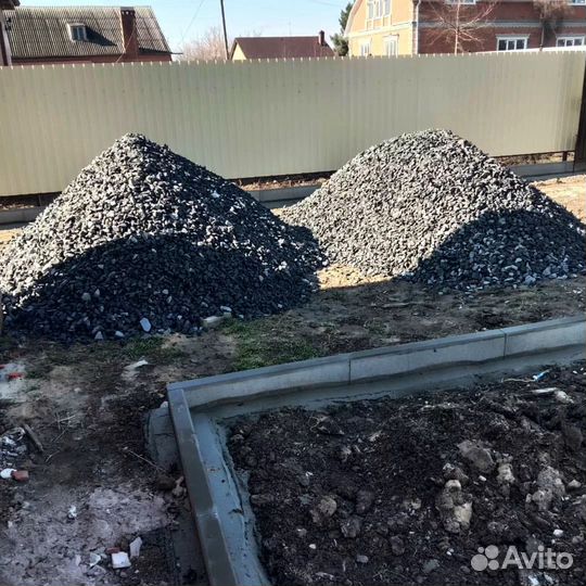 Щебень гравийный