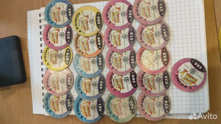 Фишки сотки кепсы