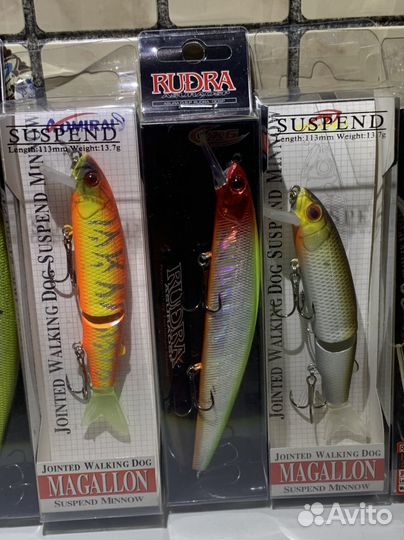 Топ Воблеры на щуку / судака набором 10 шт