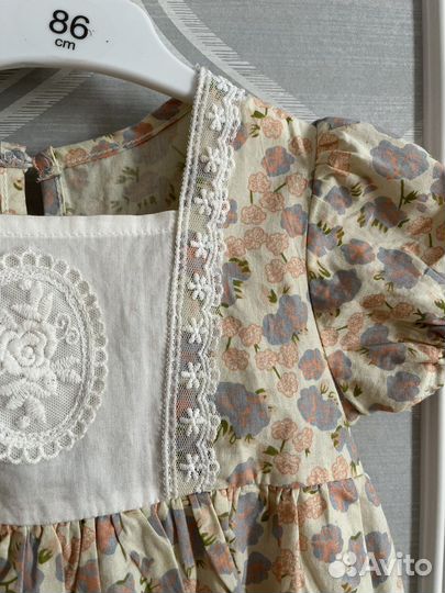 Платье для девочки 86
