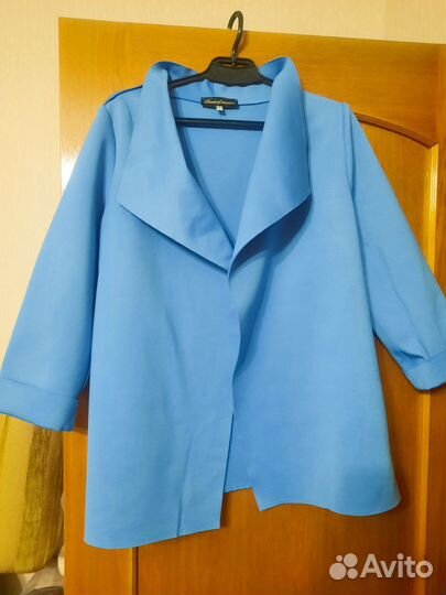 Пиджак женский 48 50 без пуговиц
