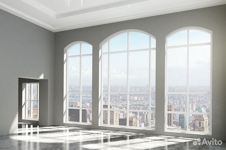 Окна панорамные в рассрочку