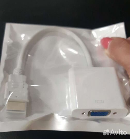 Переходник с hdmi на Vga новый
