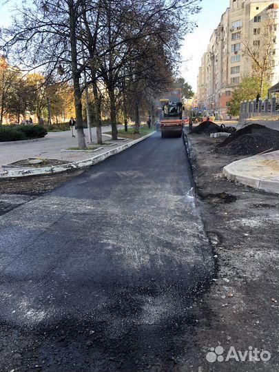 Асфальтирование благоустройства