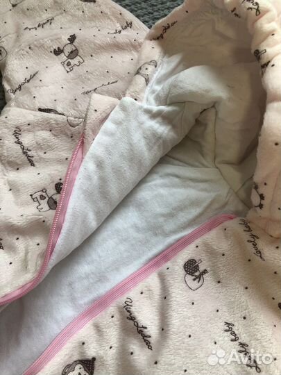 Детский конверт на выписку весна