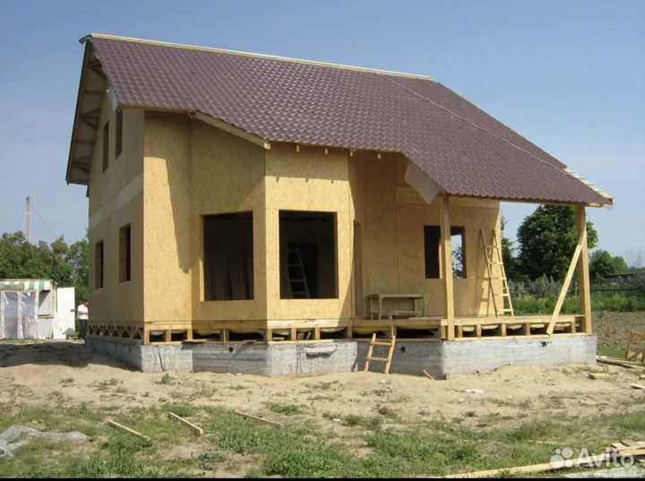 Крыша кровельные работы