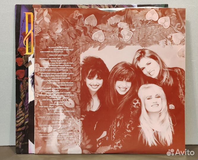 Bangles - Everything (винил, LP), US, 1988