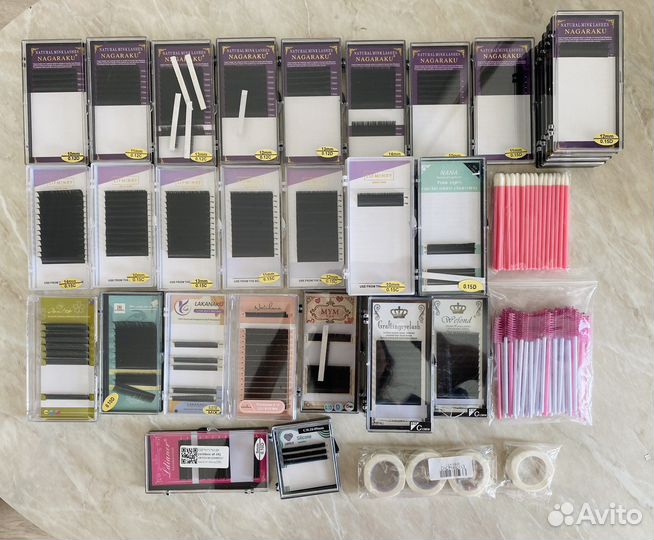 Материалы для наращивания ресниц