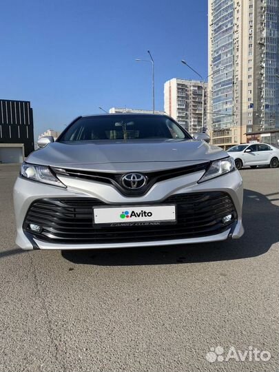 Toyota Camry 2.0 AT, 2018, 130 000 км