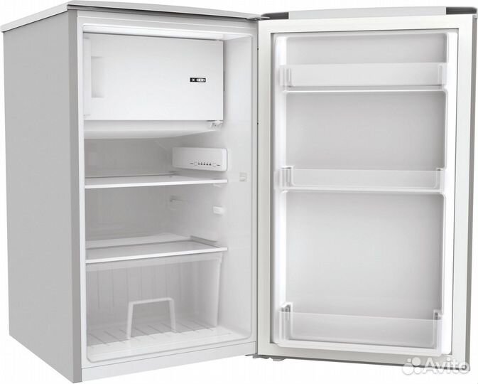 Холодильник с морозилкой Candy серебристый