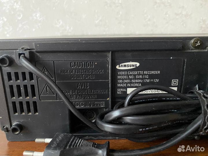 Видеомагнитофон Samsung winner