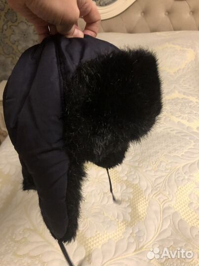Шапка ушанка детская искусственный мех