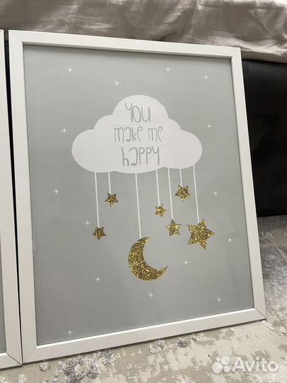 Постеры с рамками IKEA 54*44