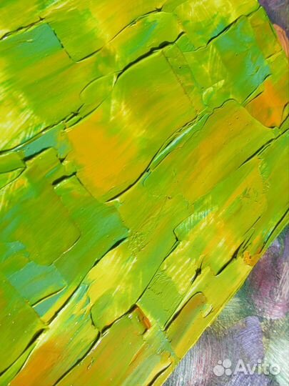 Масляная живопись зелень
