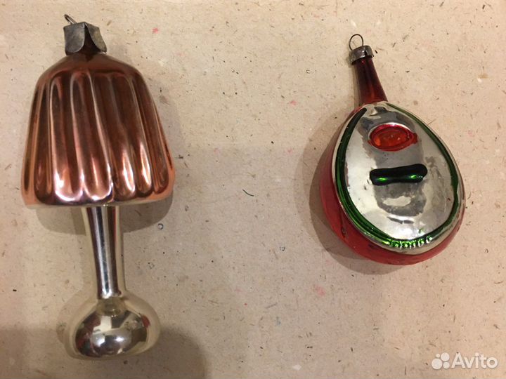 Елочные игрушки СССР