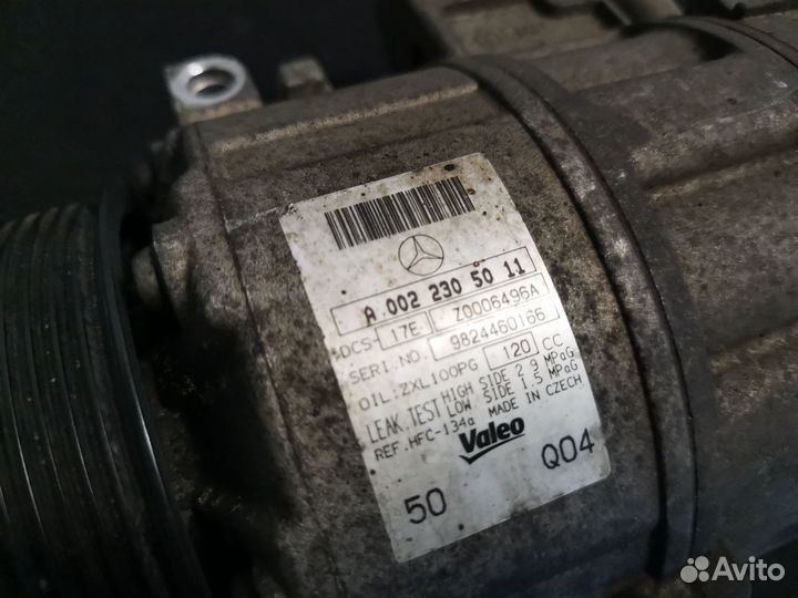 Компрессор кондиционера Mercedes W204 W207 X204