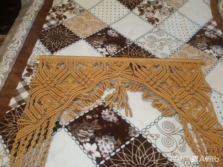 Макраме для двери