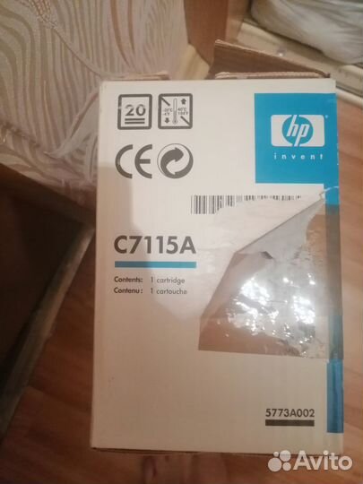 Катриджи для принтера hp