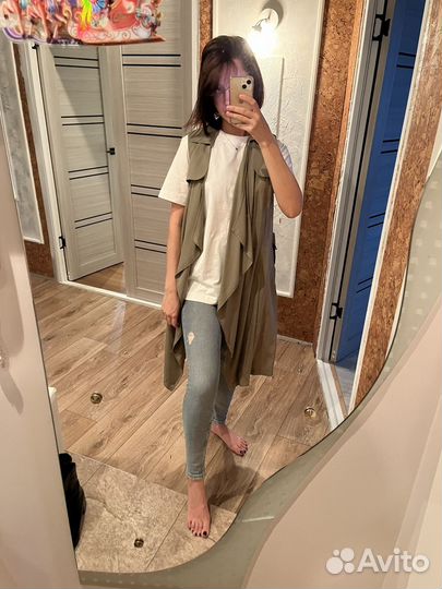 Кардиган накидка