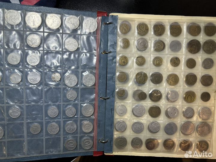 Альбом с монетами СССР