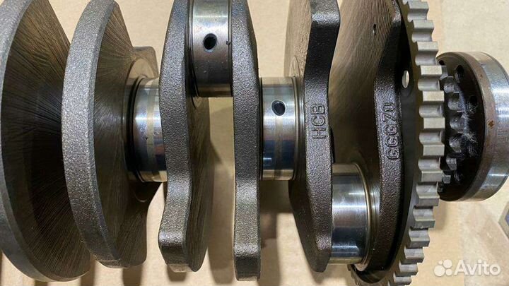 Коленвал+вкладыши VW Golf R32, BUB